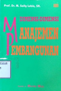 Image of DIMENSI-DIMENSI MANAJEMEN PEMBANGUNAN