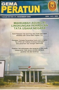 Image of GEMA PERATUN TAHUN XIV NO 21 DESEMBER 2009