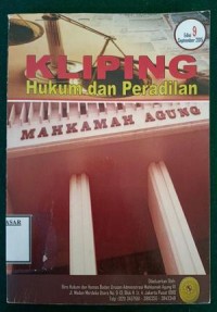 Image of KLIPING HUKUM DAN PERADILAN