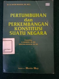 Image of PERTUMBUHAN DAN PERKEMBANGAN KONSTITUSI SUATU NEGARA