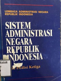 Image of SISTEM ADMINISTRASI NEGARA REPUBLIK INDONESIA